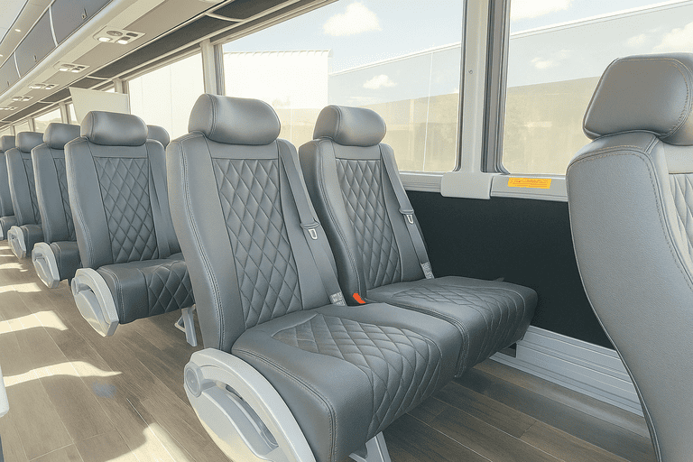 Construction Charter Bus & Shuttle Bus Rental